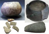 04 Nálezy keramiky a kamenných nástrojů kultury s lineární keramikou z Buštěhradu [nové okno]