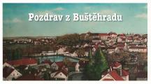 Pohled na zámek Buštěhrad od ZŠ - pohlednice [nové okno]